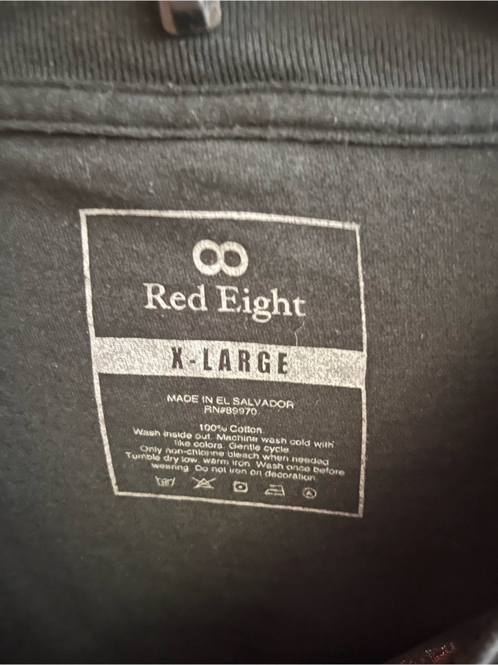 Tokyo Drift Racing Graphic Tee by Red Eight — Black with Red Accents - Picture 2 of 4